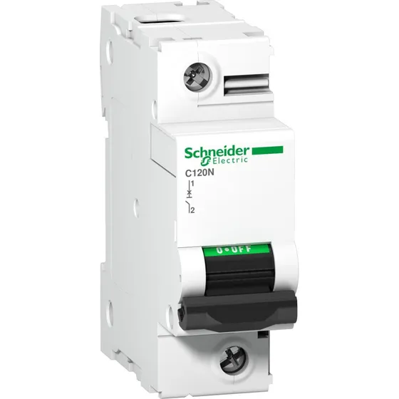 Schneider Automatsikring C120N 1P 125A C