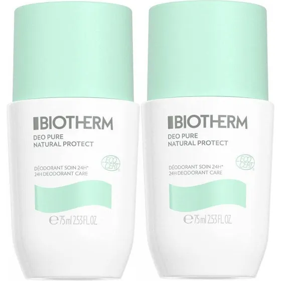 Biotherm Deo Ren Naturlig Beskyttende Deodorant 24t 2x75ml