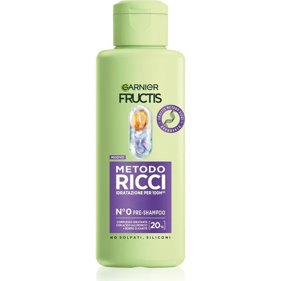 Garnier Fructis Metodo Ricci Pre-shampoo-kur til krøllet hår 200 ml