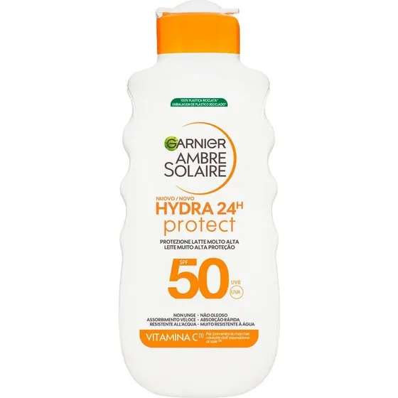 Garnier Ambre Solaire Hydra Protect Tanning Milk SPF 50 175 ml