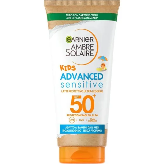 Garnier Ambre Solaire Advanced Sensitive Solcreme til Børn SPF 50+ 50ml