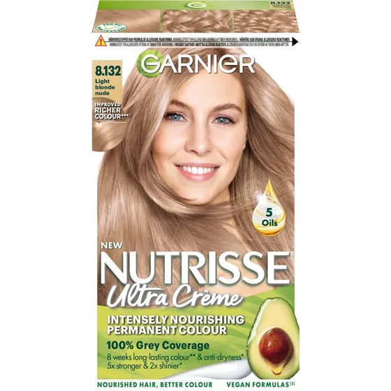 Garnier Nutrisse Ultra Créme 8.132 Light Blonde Nude