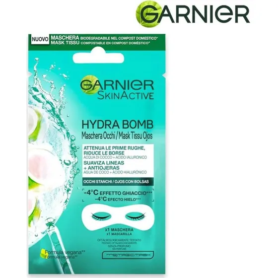 Garnier Øjenmaske med Kokosvand og Hyaluronsyre