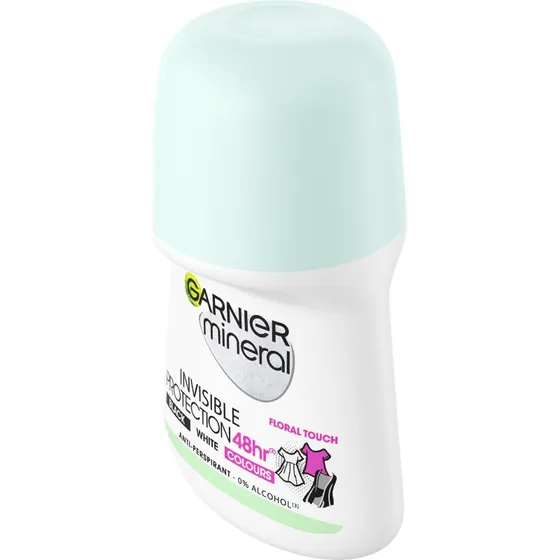 Garnier Invisible BlackWhiteColours 48hr Roll-on 50 ml