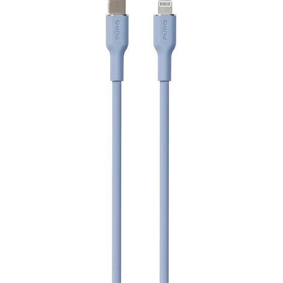 PURO USB-C til Lightning-kabel 1,5 m – blå