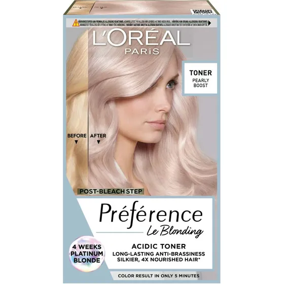 L'Oréal Paris Préférence Le Blonding 02 Pearly Boost Toner