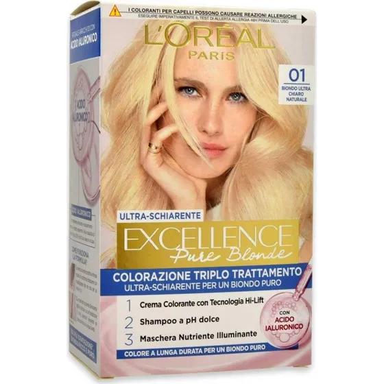 L'Oréal Excellence Triple Treatment Farve nr. 01
