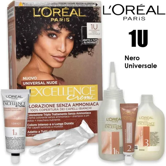 L'Oréal Excellence Triple Treatment Nøgen Sort