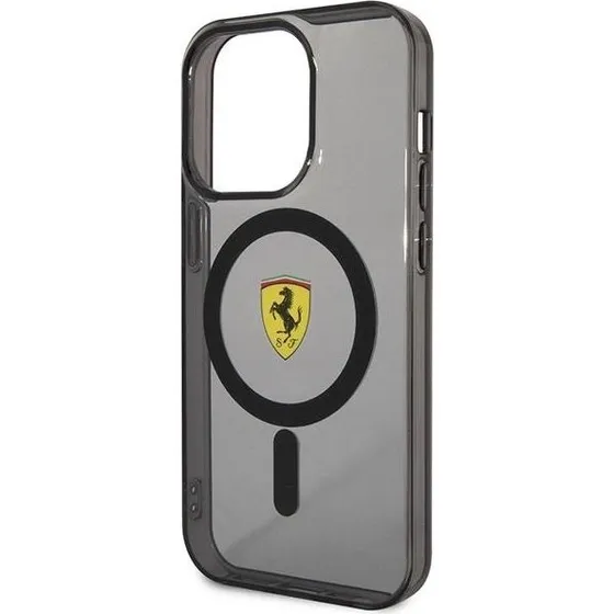 Ferrari Translucent MagSafe Case til iPhone 14 Pro - Black