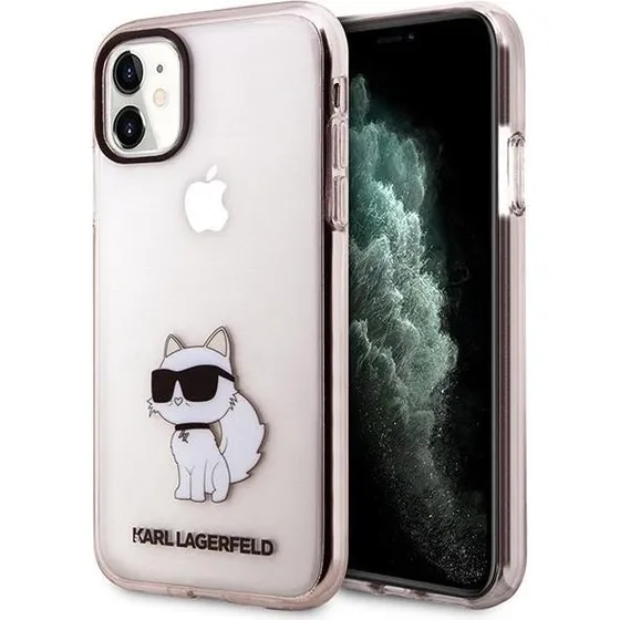 Karl Lagerfeld iPhone 11 / XR Hardcase - Pink Choupette