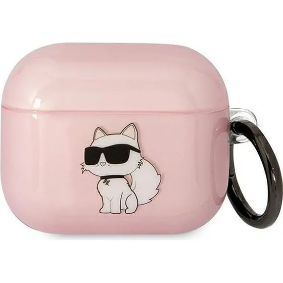 Karl Lagerfeld Choupette AirPods 3 Cover - Pink