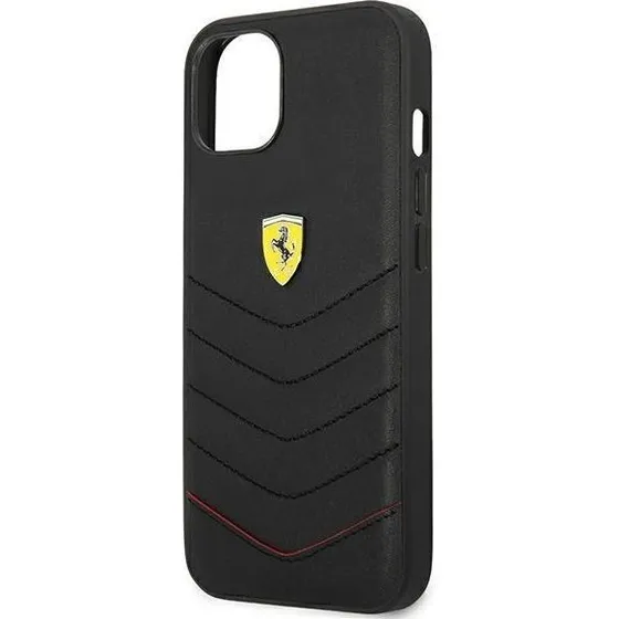 Ferrari Off Track Quilted Case til iPhone 13 mini - Sort