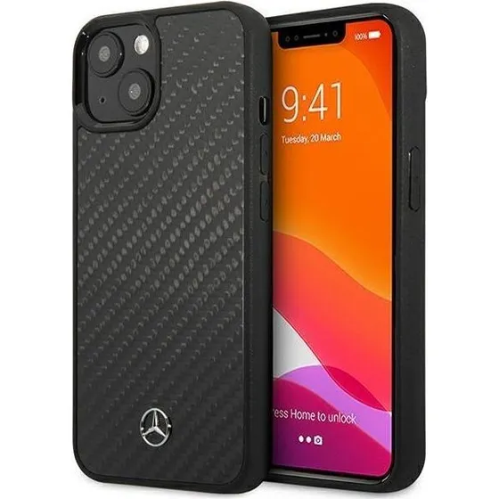 Mercedes-Benz Dynamic Line iPhone 13 mini cover - Black Carbon