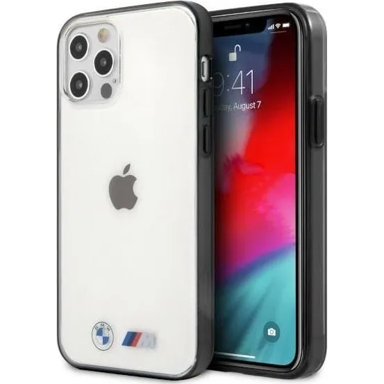 BMW Sandblast Cover til iPhone 12 Pro Max - Transparent
