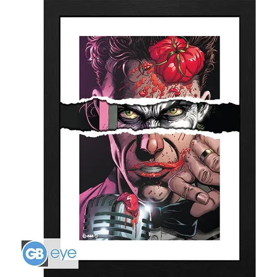 ABYstyle DC Comics The Joker Indrammet Print 30.5 x 40.6 cm