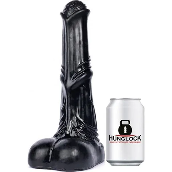 Hunglock Minu Jumpy Dildo - 25 cm ekstra tyk analdildo