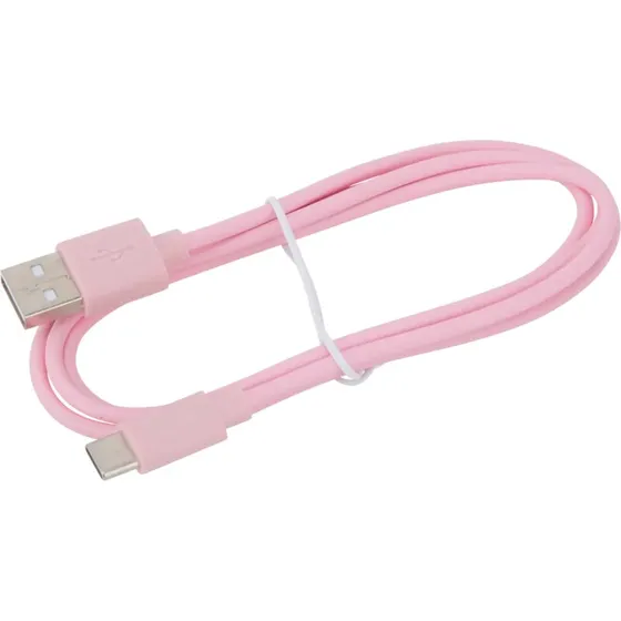 Sinox USB-C kabel 1 m - Pink (USB-C til USB-A 3.0)