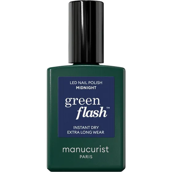 Manucurist Green Flash Neglelak 15 ml - Midnight