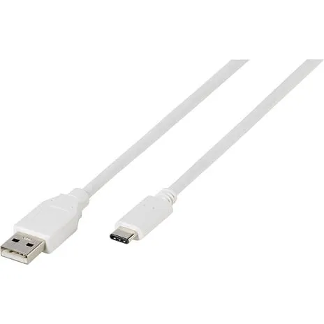 Vivanco USB-C til USB 2.0 kabel 1,2 m – hvid