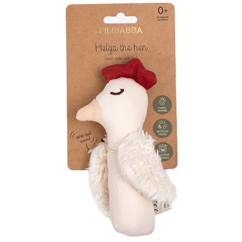 Filibabba Rangle i hør - Høne