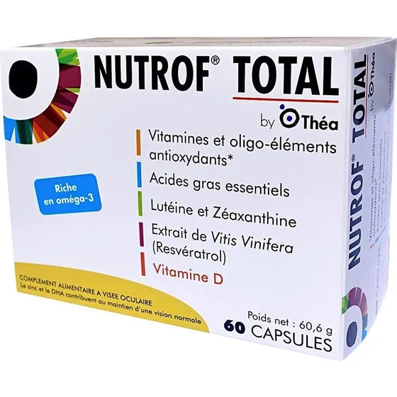 TOTAL NUTROF 60 kapsler