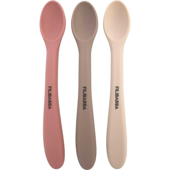 Filibabba 3-pak silikone-skeer, Rose Mix