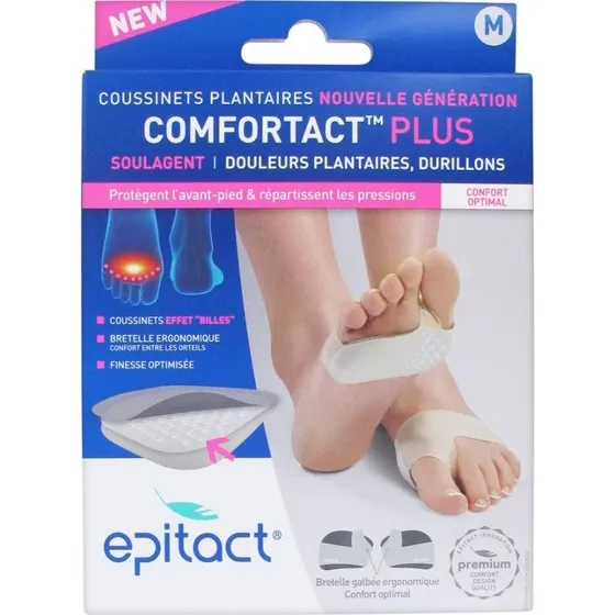 Epitact Comfortact Plus lejestørrelse m - 1 par