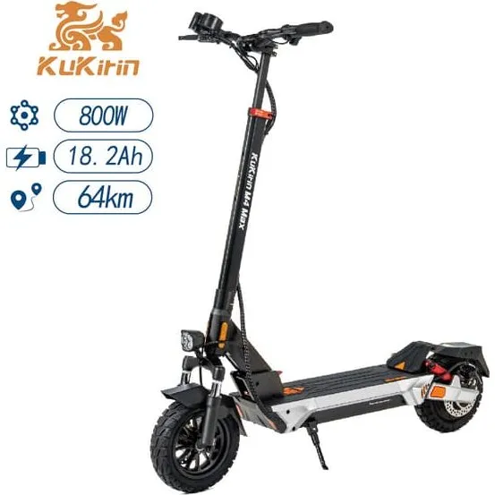 Kukirin M4 Max Elektrisk Scooter - 800W, 64 km rækkevidde