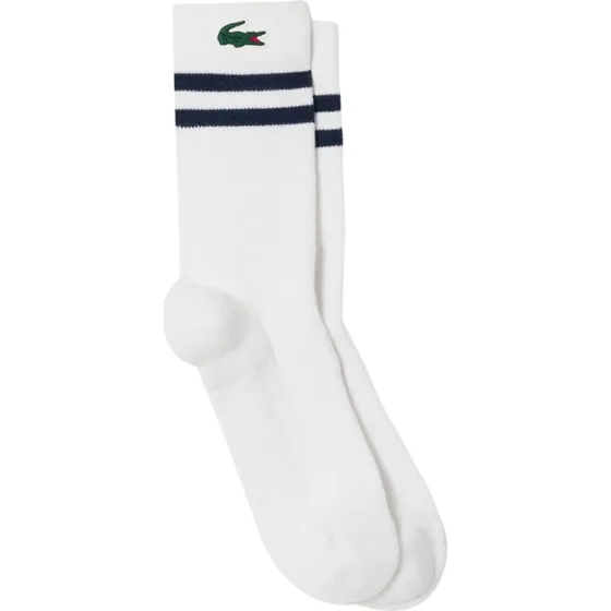 Lacoste Sport Socks White/Navy