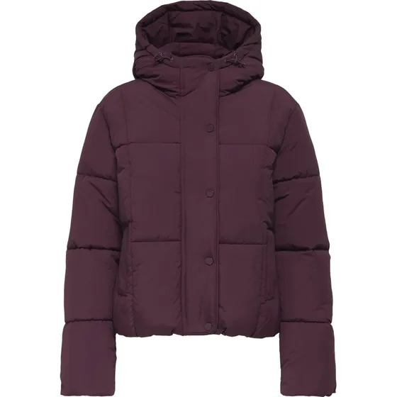 JDY JDYWONDER Short Hood Puffer - Fig