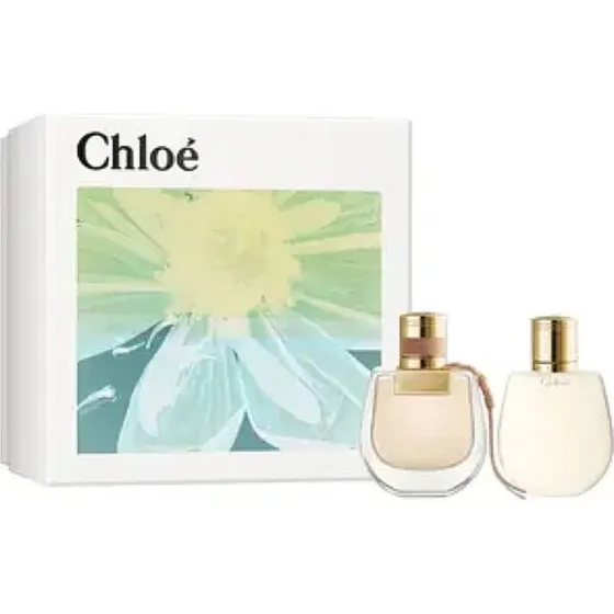 Chloé Nomade Gavesæt: Eau de Parfum 75 ml, Body Milk 100 ml & Mini 5 ml
