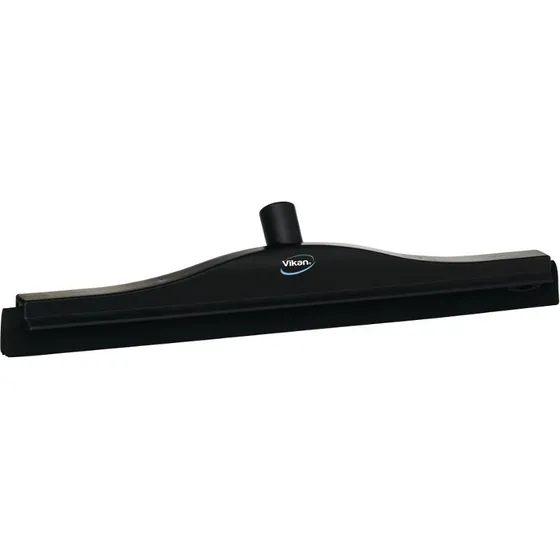 Vikan Klassisk dobbeltlæbet gulvskraber 40 cm - sort cellegummi