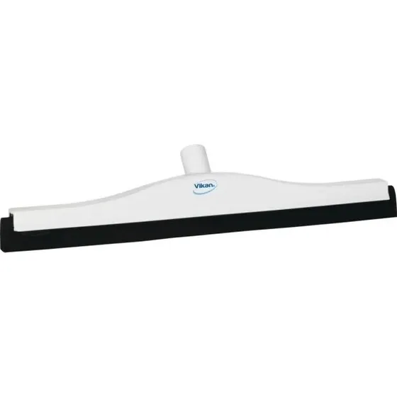 Vikan gulvskraber 500 mm, dobbeltbladet cellegummi, hvid