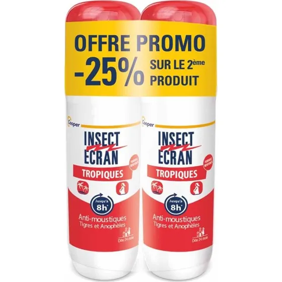 Insekt Ecran Myggespray Tropics 2x75ml