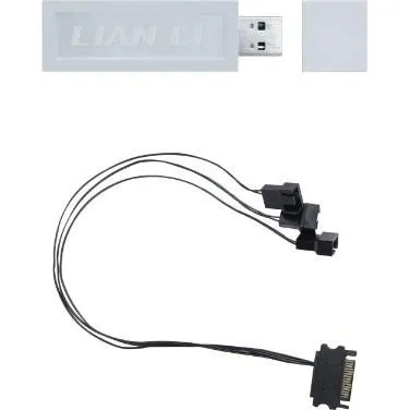 Lian Li RF-T-W Adresserbar RGB-controller - Hvid