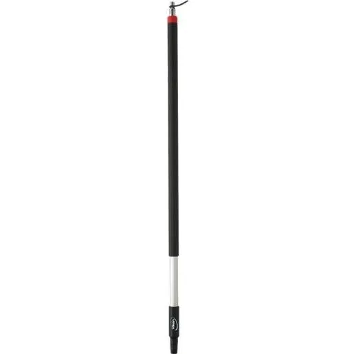 Vikan skaft med vandgennemløb 102,5 cm, sort, PP/aluminium