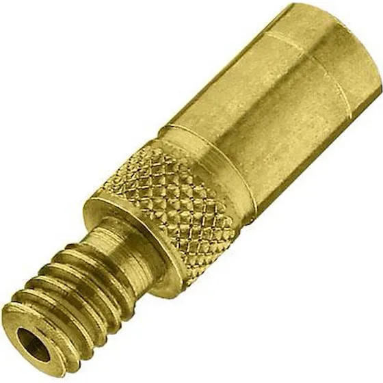 Ventil adapter / forlænger til racer- og franske ventiler, 25mm