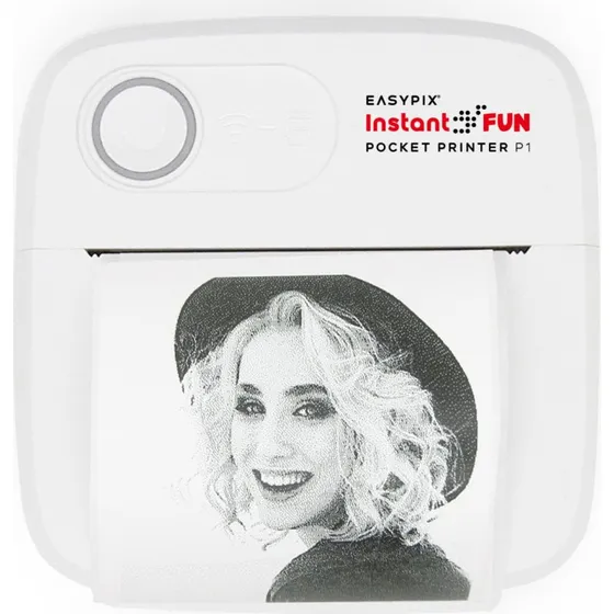 Easypix InstantFUN P1 Lommeprinter - 200 dpi
