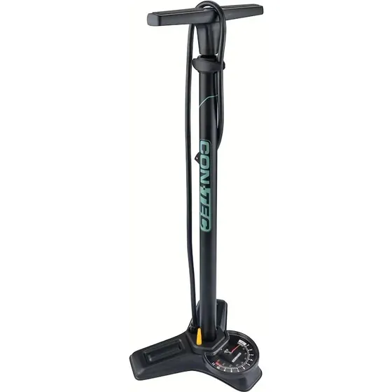 CONTEC Air Support Max gulvpumpe 11 bar - Sort/Grøn