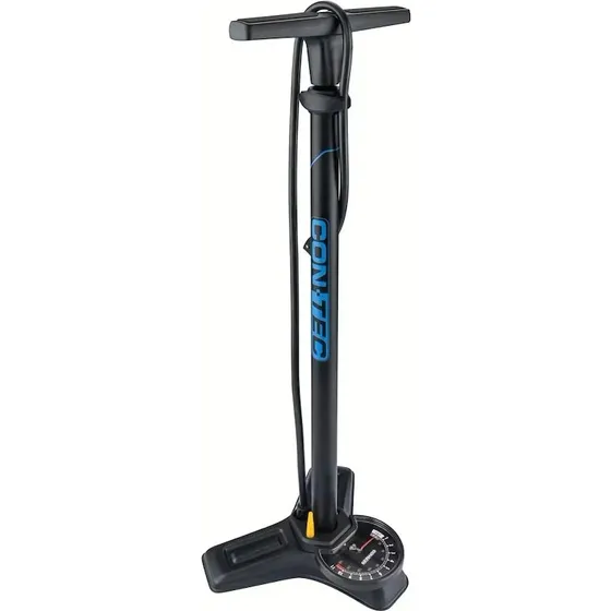 CONTEC Air Support Max gulvpumpe 11 bar - Sort/Blå