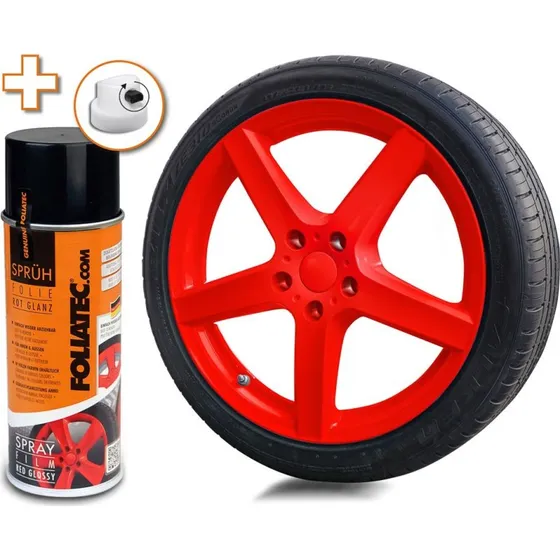 Foliatec Sprayfolie 400 ml – Rød skinnende