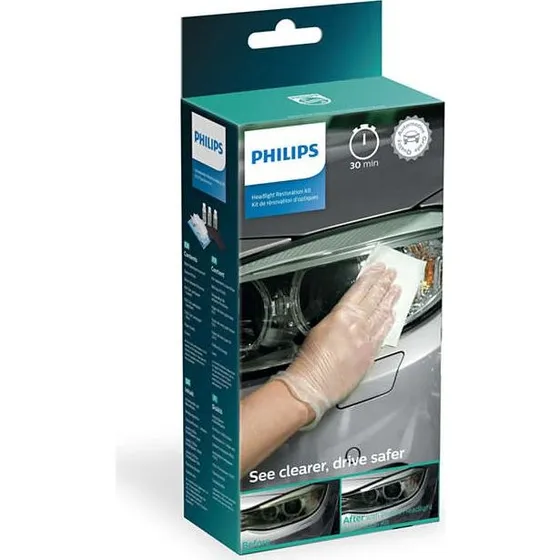 Philips forlygterenoveringssæt til biler, motorcykler og lastbiler