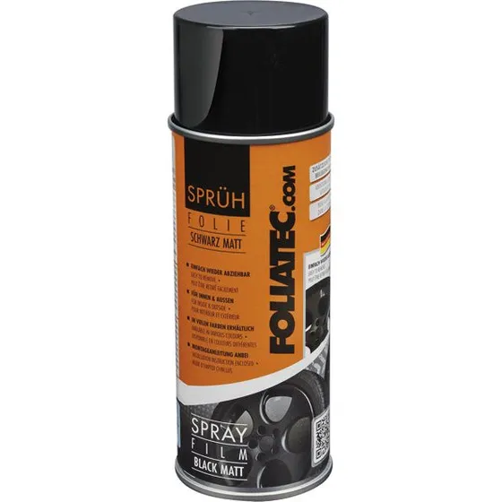 Foliatec Spray Film (Dip) - sort mat 400 ml