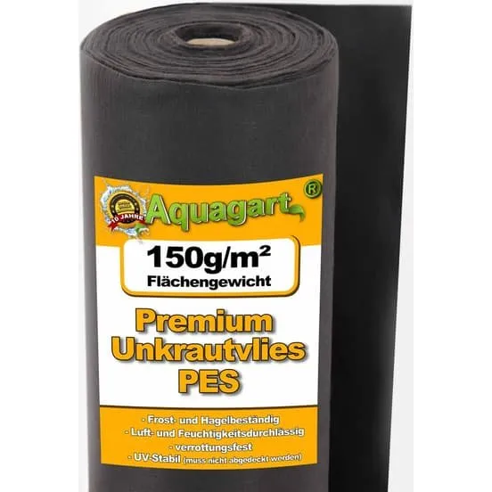 130 m² Ukrudtsmembran 150 g - 1 m bred PES Havefleece