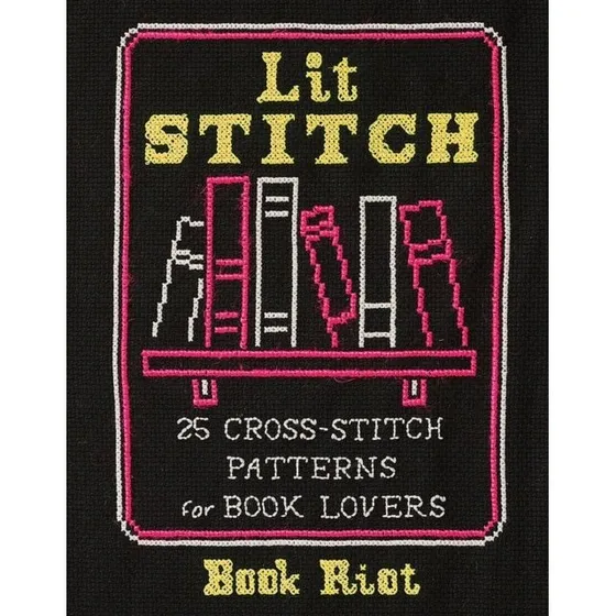 Book Riot Lit Stitch: Cross-stitch mønstre til bogelskere