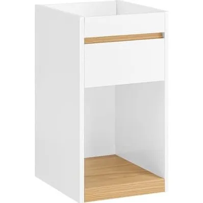 SoBuy FBT137-W Sidebord og Cafébord med skuffe