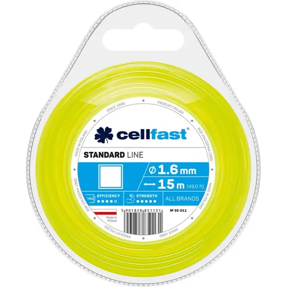 Cellfast Trimmersnor 1,6 mm - 15 meter