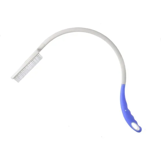 SUNDO Rygvaskebørste - Blå/Hvid - 82 cm