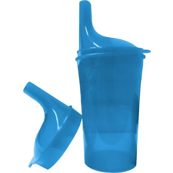 SUNDO Safety Cup 250 ml - Blå med låg