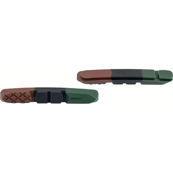 CONTEC V-Stop 3D Bremsegummi 72mm Sort/Grøn
